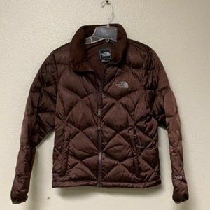 The North Face | Women's Brown Down Jacket 550 (Small)